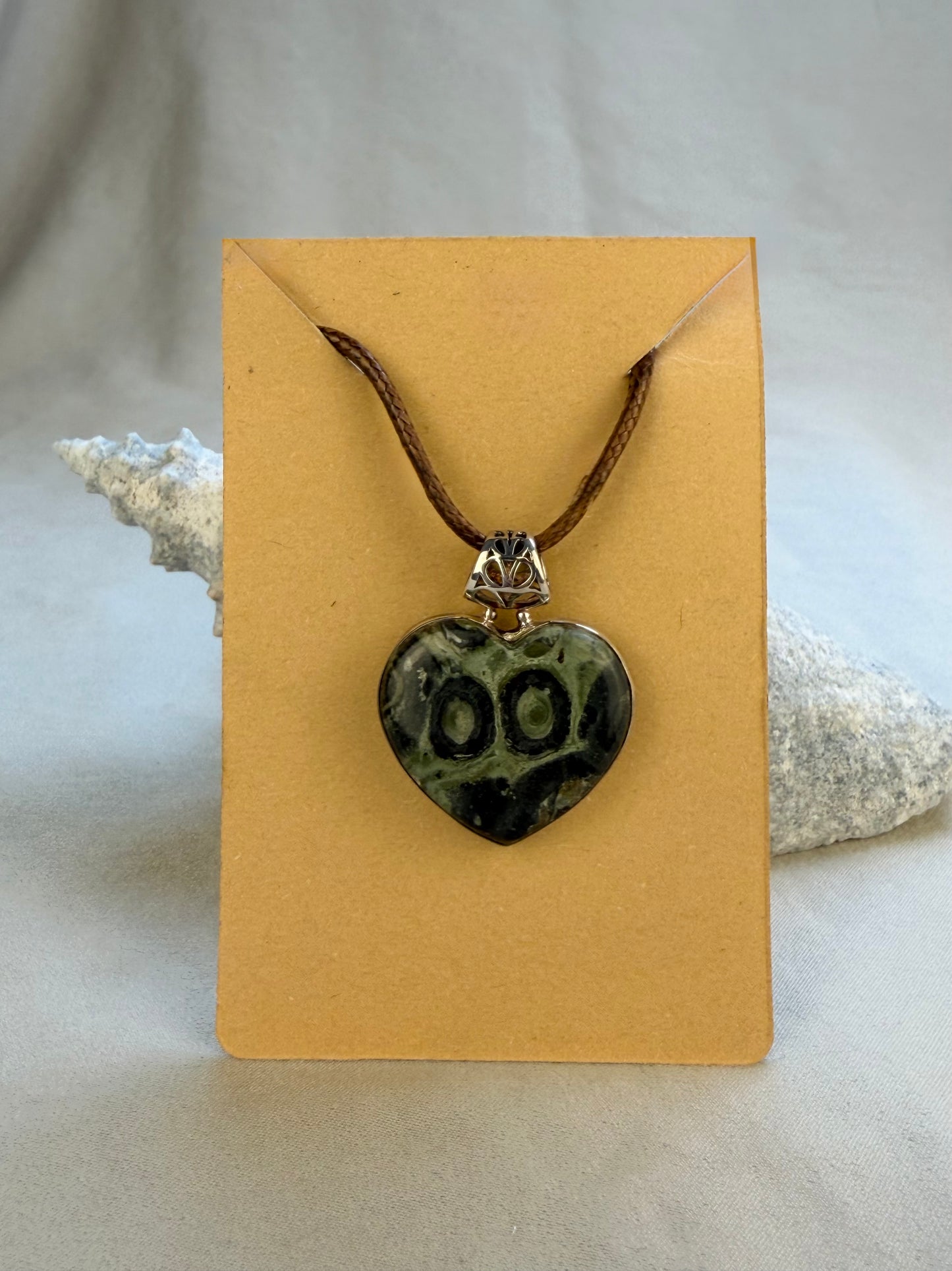 Kambaba (Galaxy) Jasper Pendant Necklace