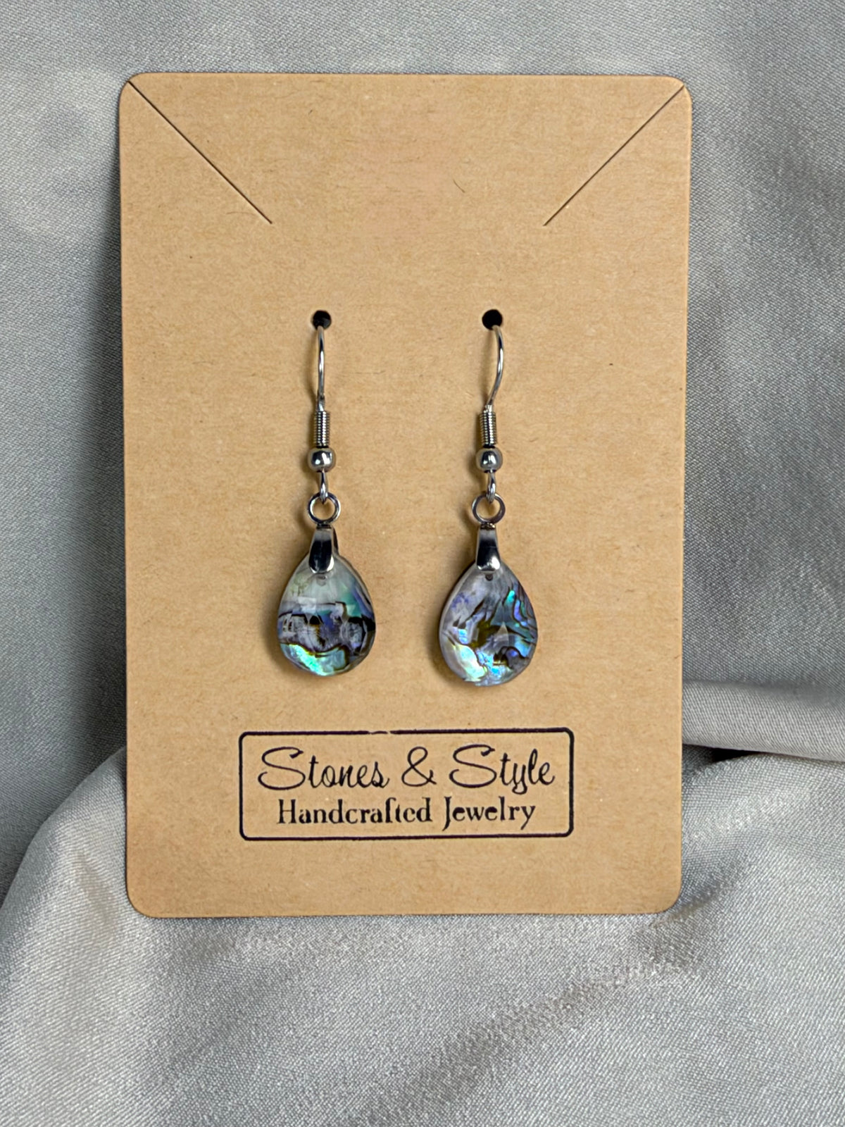 Abalone Doublet Earrings