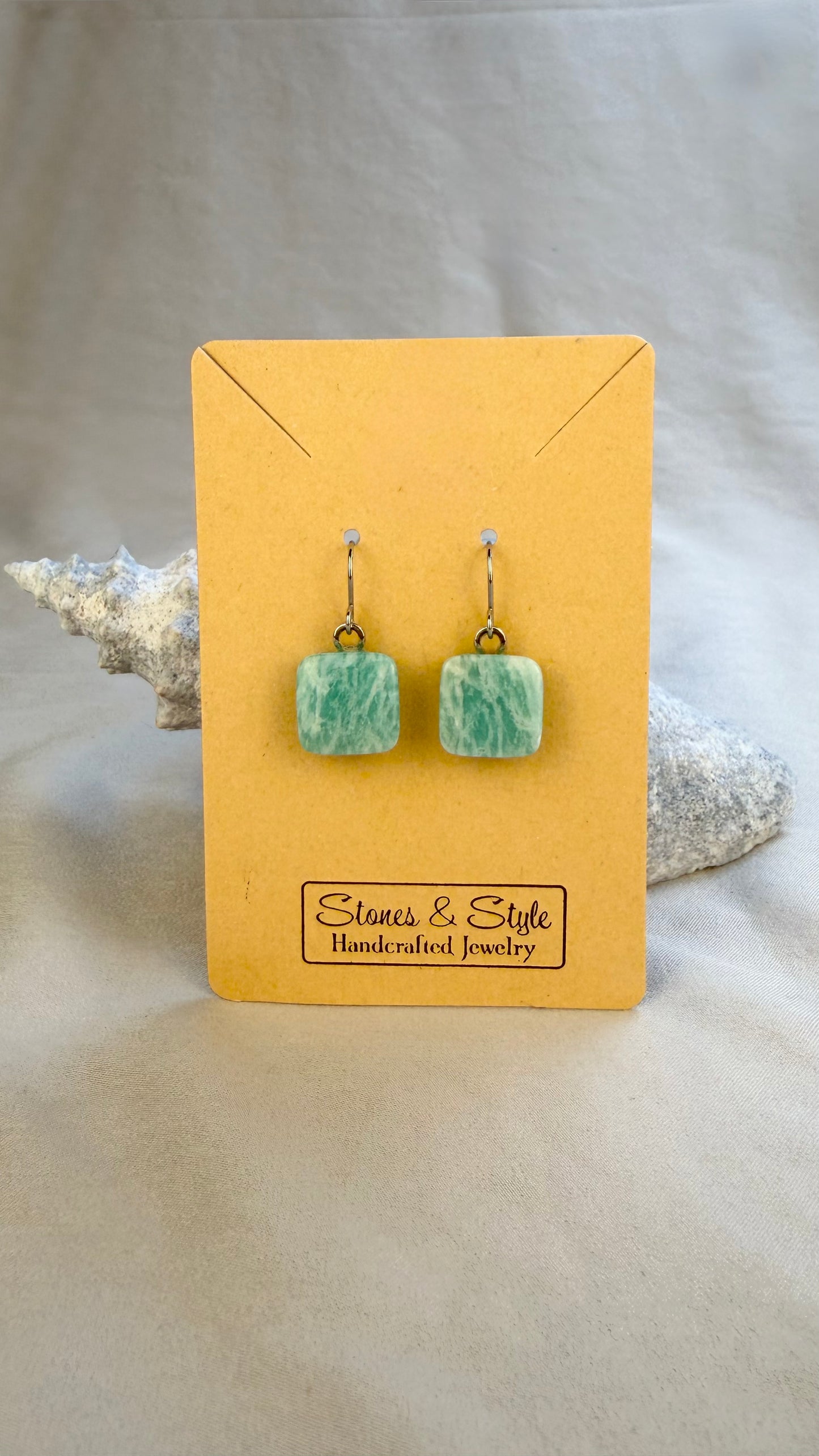 Amazonite Earrings