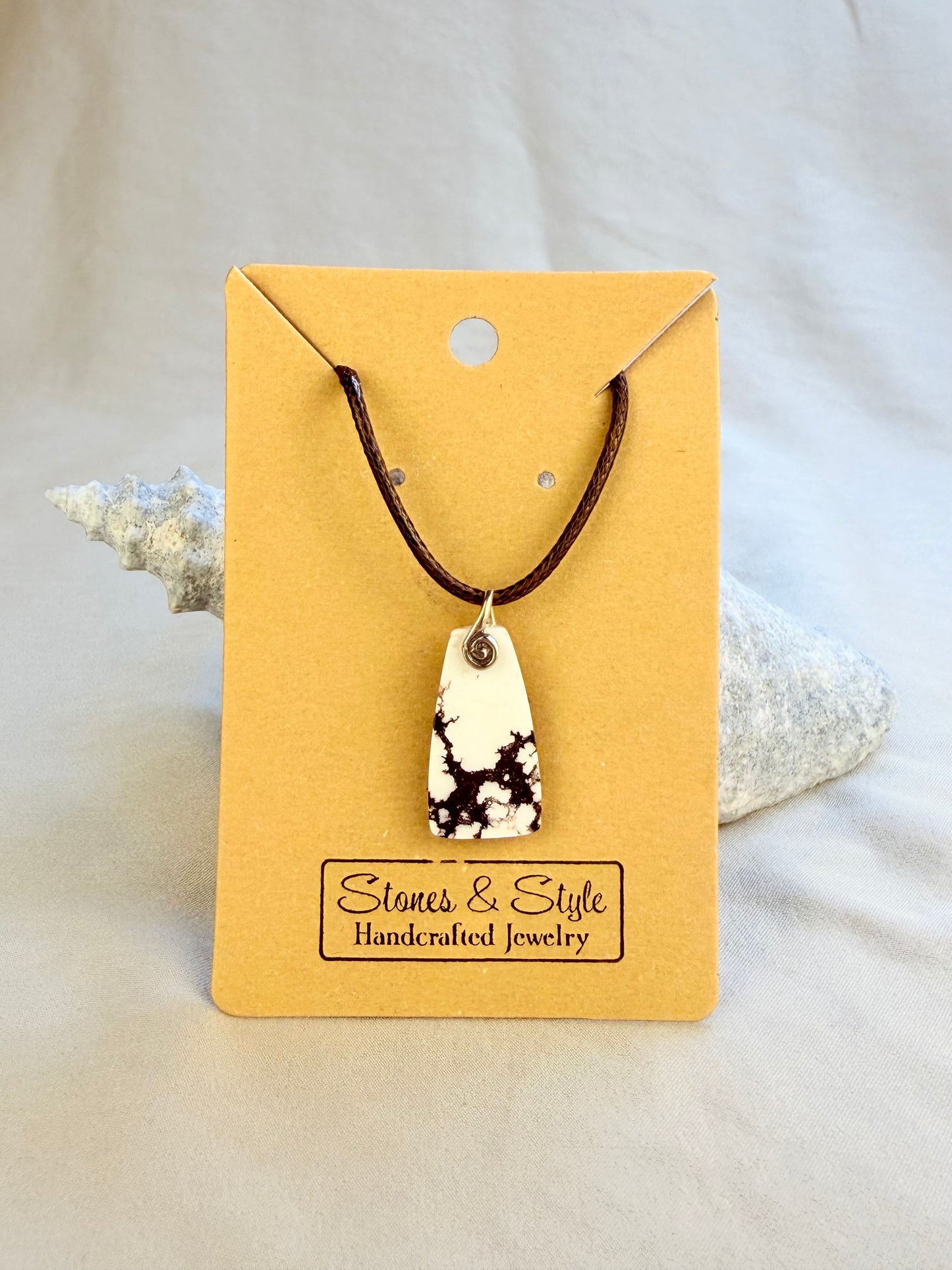 Wild Horse Magnesite Pendant Necklace