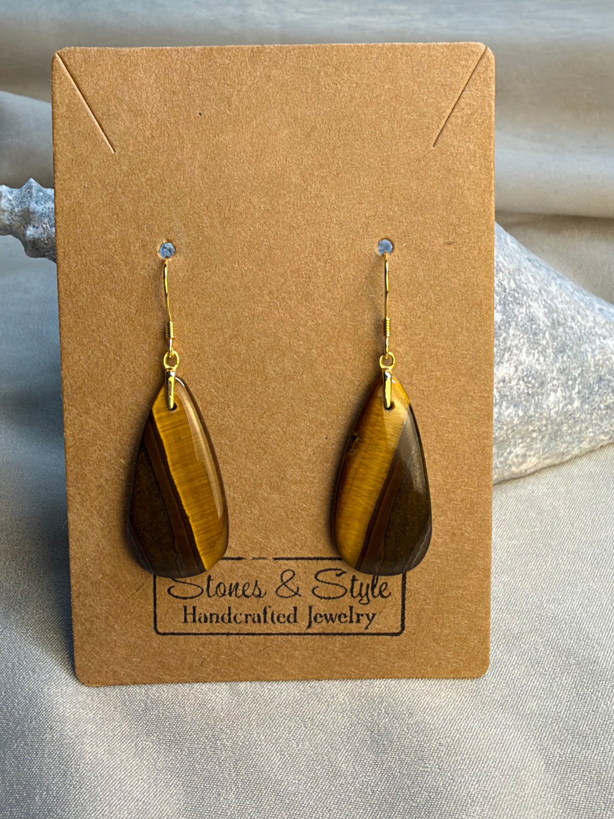 Tiger’s Eye Earrings