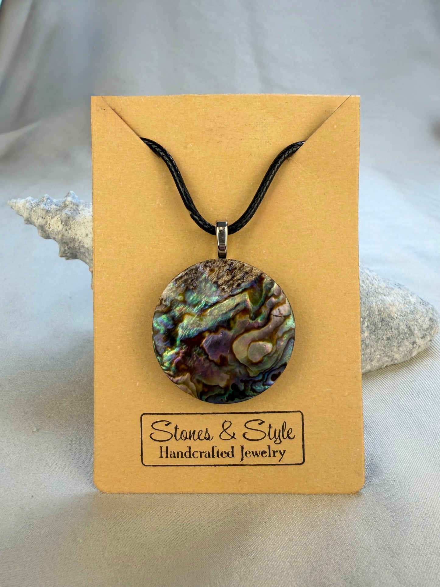 Abalone Pendant Necklace