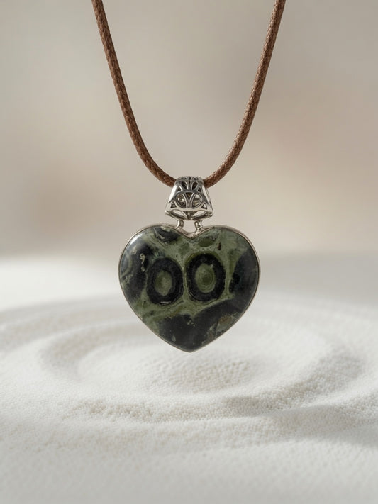 Kambaba (Galaxy) Jasper Pendant Necklace
