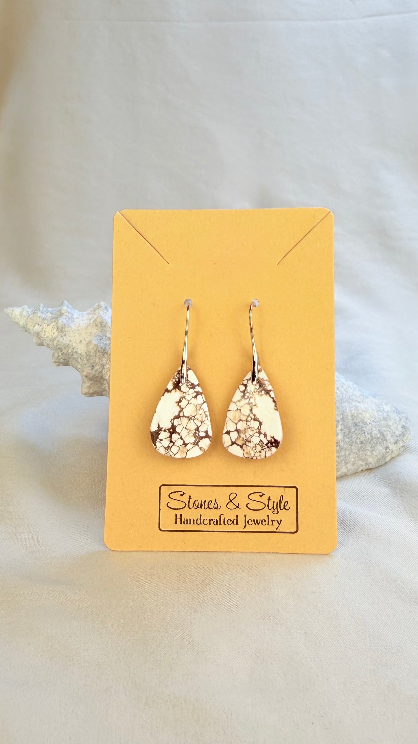 Wild Horse Magnesite Earrings