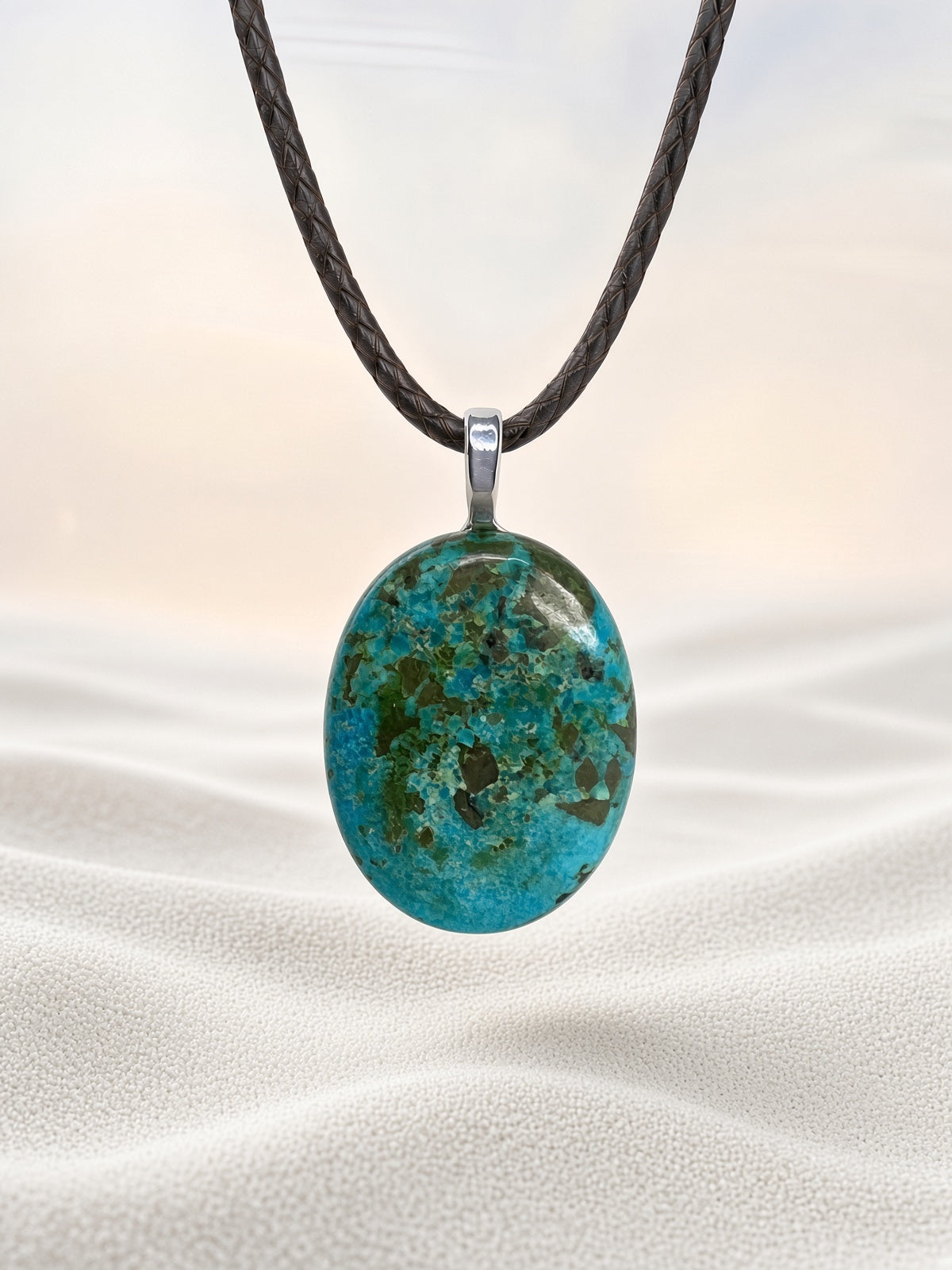 Persian Turquoise Pendant Necklace