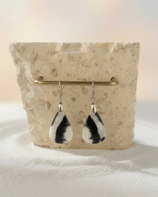 Zebra Jasper Earrings