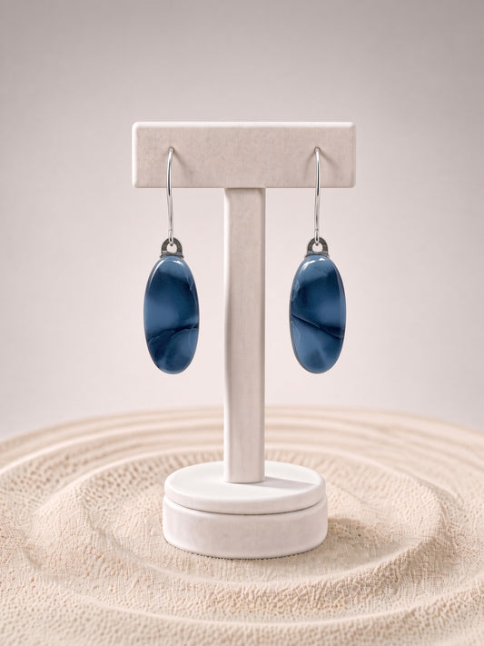 Owyhee Blue Opal Earrings