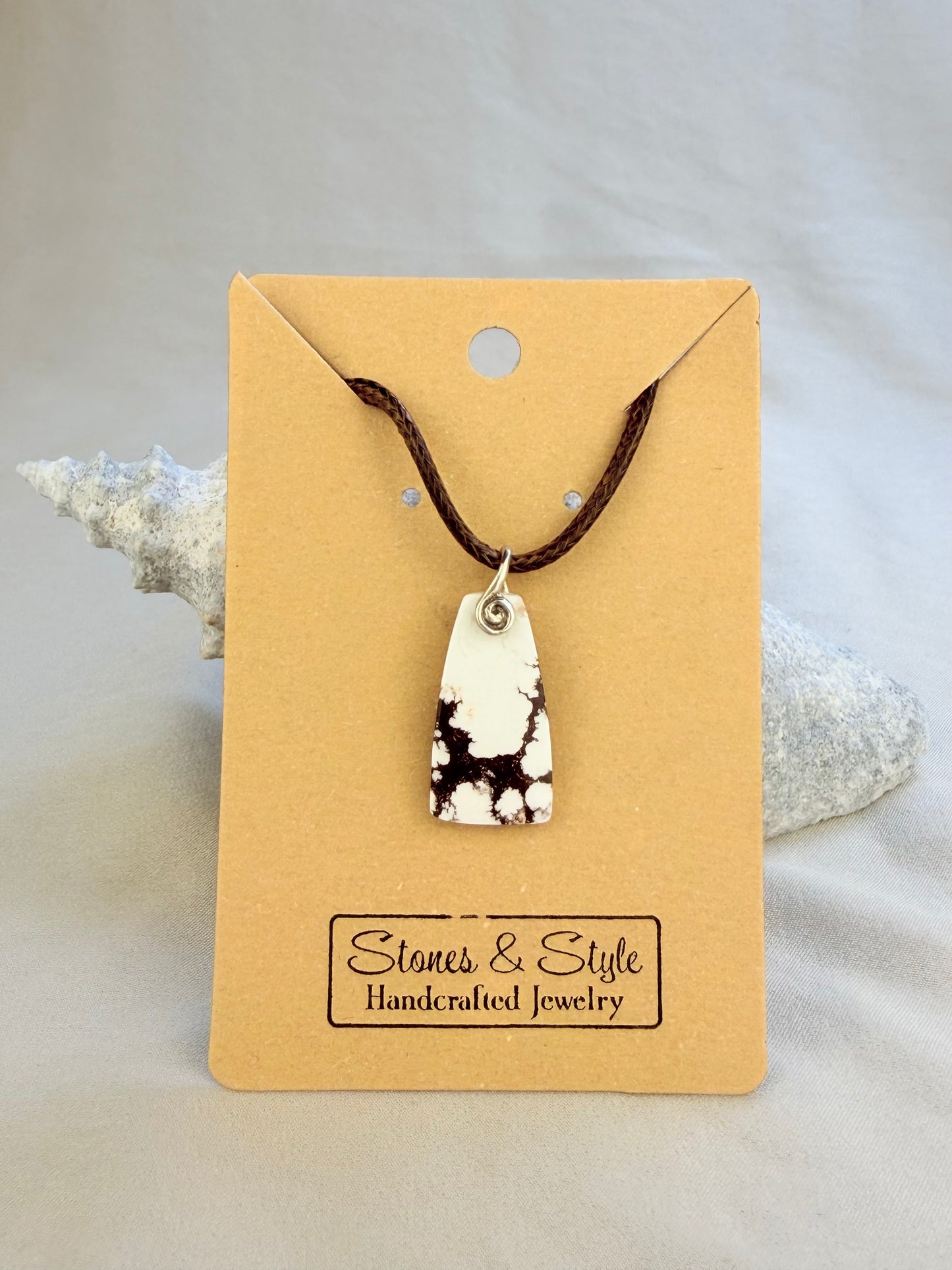 Wild Horse Magnesite Pendant Necklace
