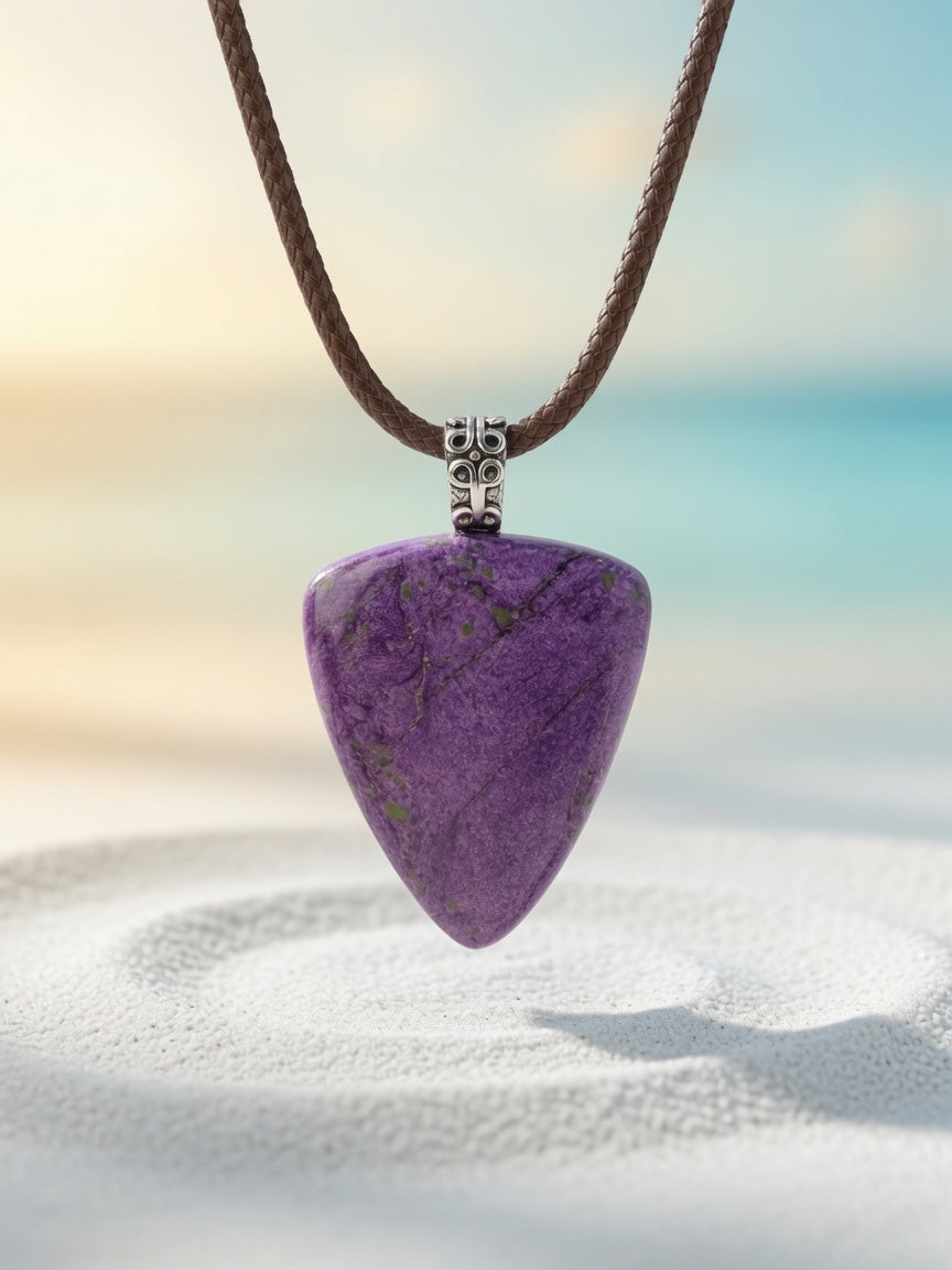 Stichtite Pendant Necklace