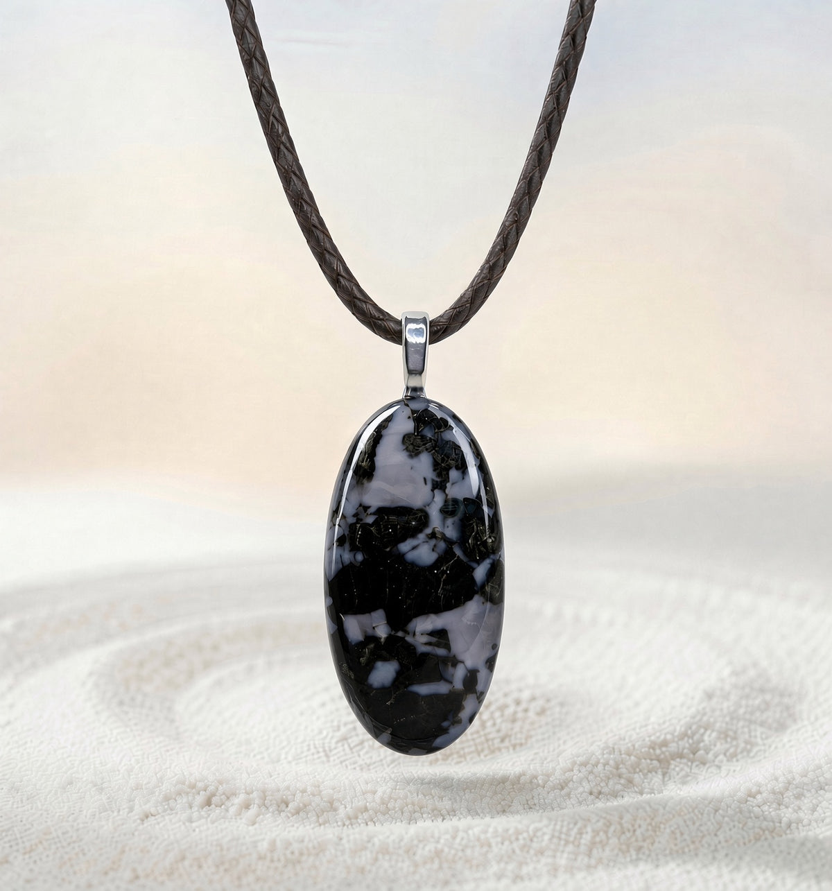 Merlinite Pendant Necklace