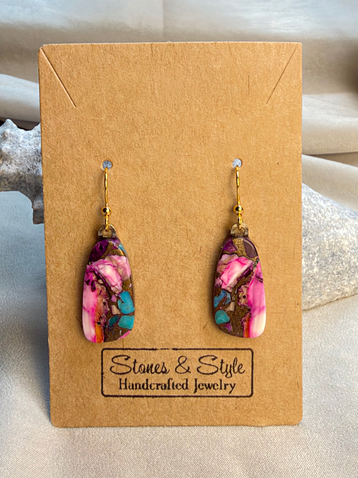 Spiny Oyster Earrings