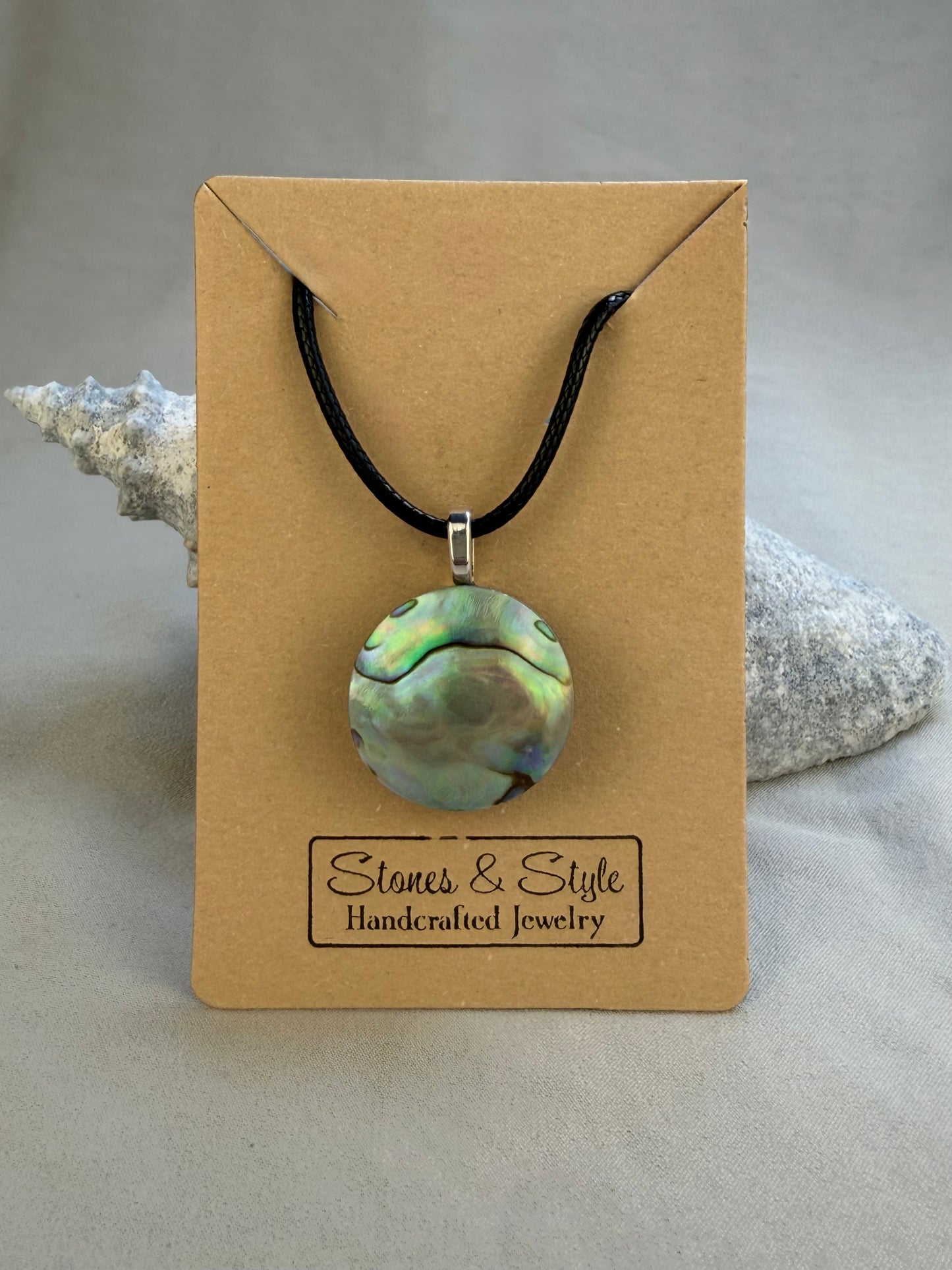 Abalone Pendant Necklace