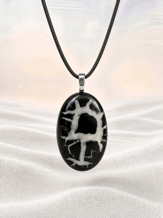 Septarian Pendant Necklace