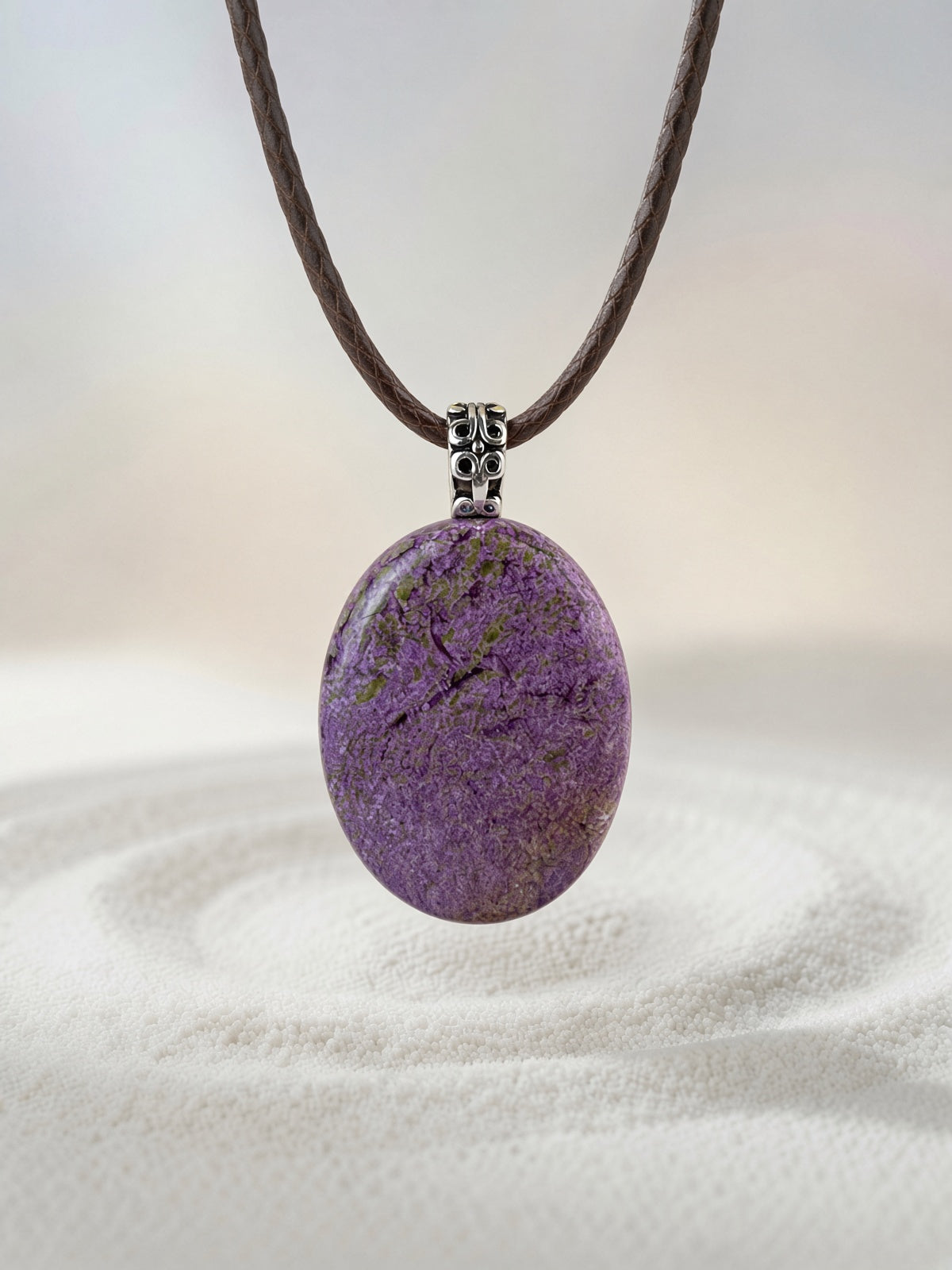 Stichtite Pendant Necklace