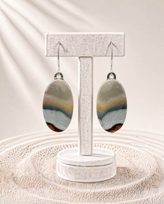 Polychrome Jasper Earrings
