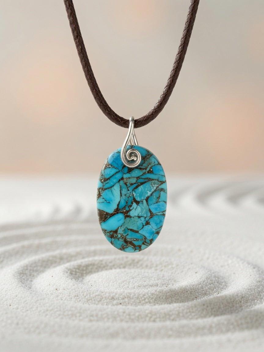 Turquoise Pendant Necklace