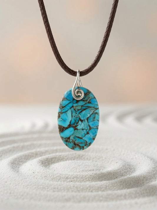 Turquoise Pendant Necklace