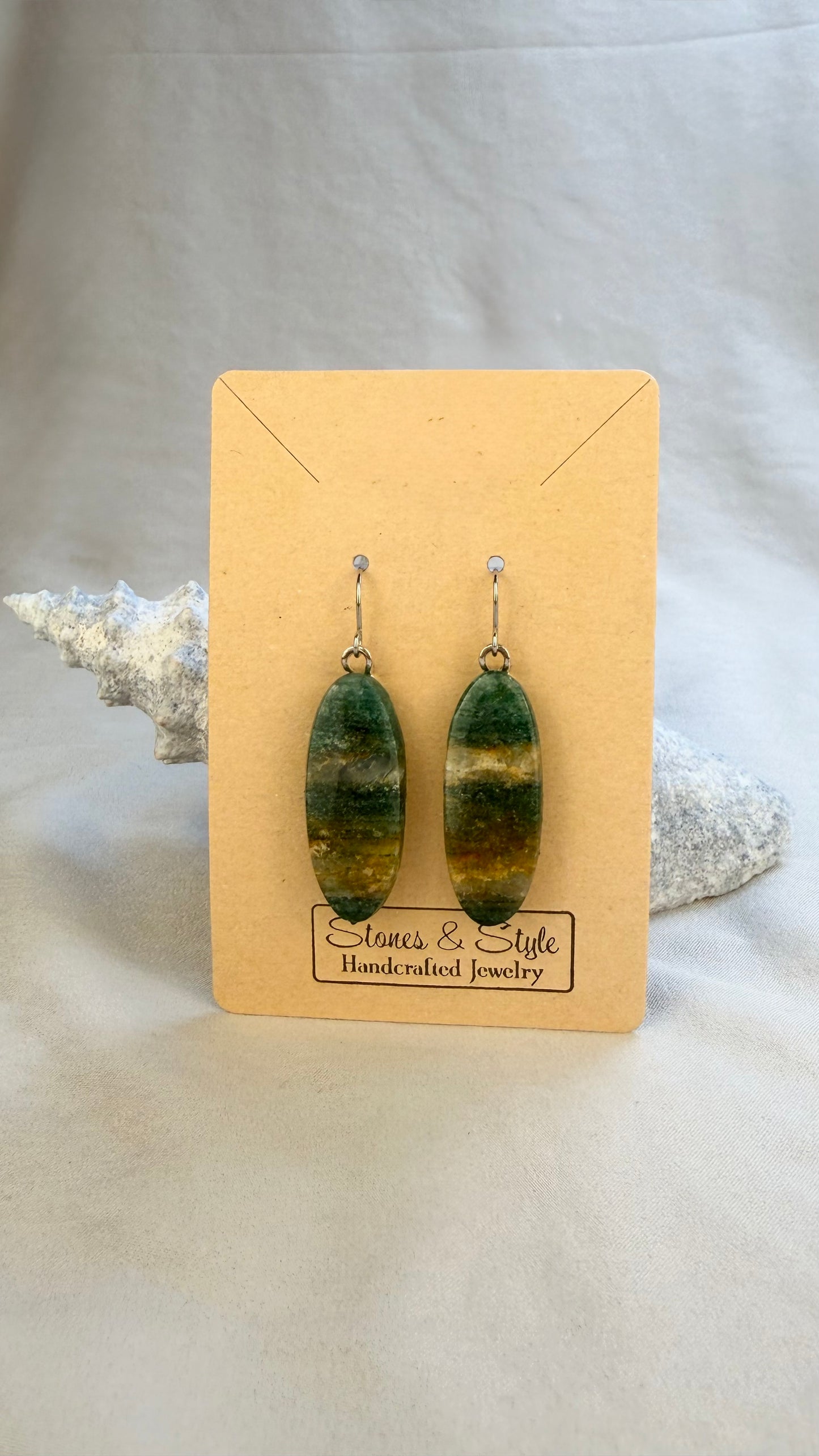 Green Aventurine Earrings