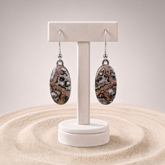 Leopard Jasper Earrings