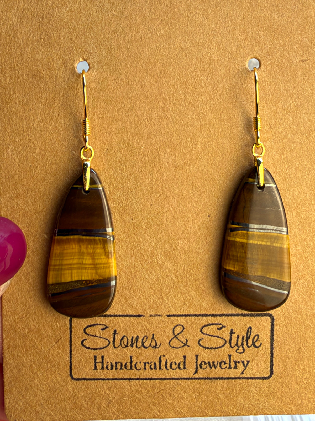 Tiger’s Eye Earrings