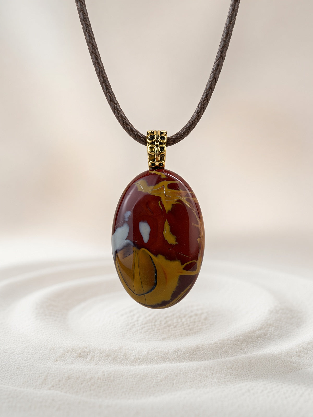 Mookaite Jasper Pendant Necklace