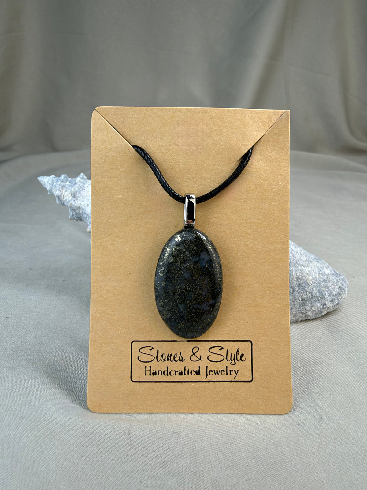 Marcasite Pendant Necklace