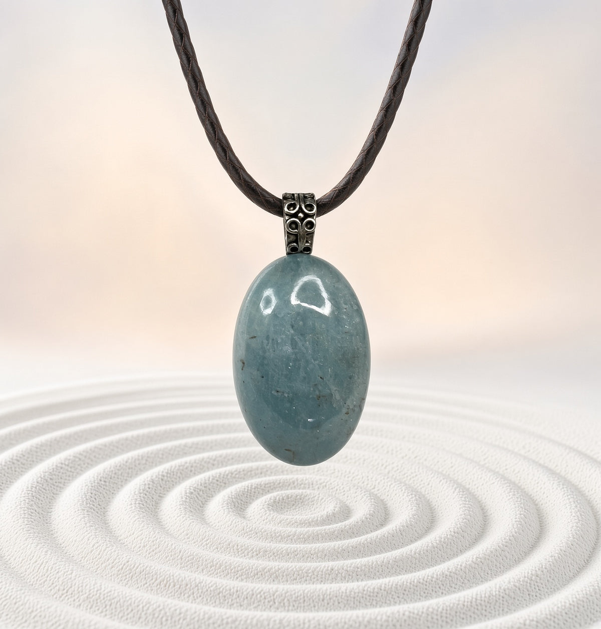 Aquamarine Pendant Necklace