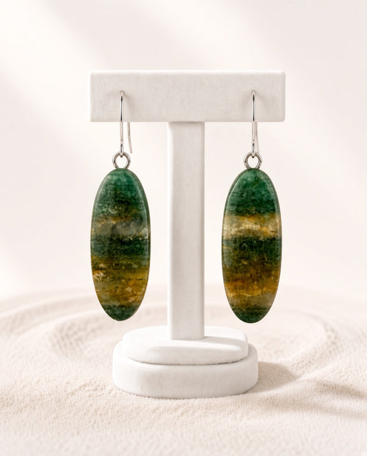 Green Aventurine Earrings