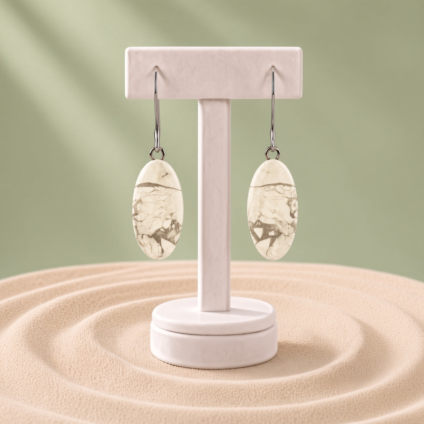 Howlite Earrings