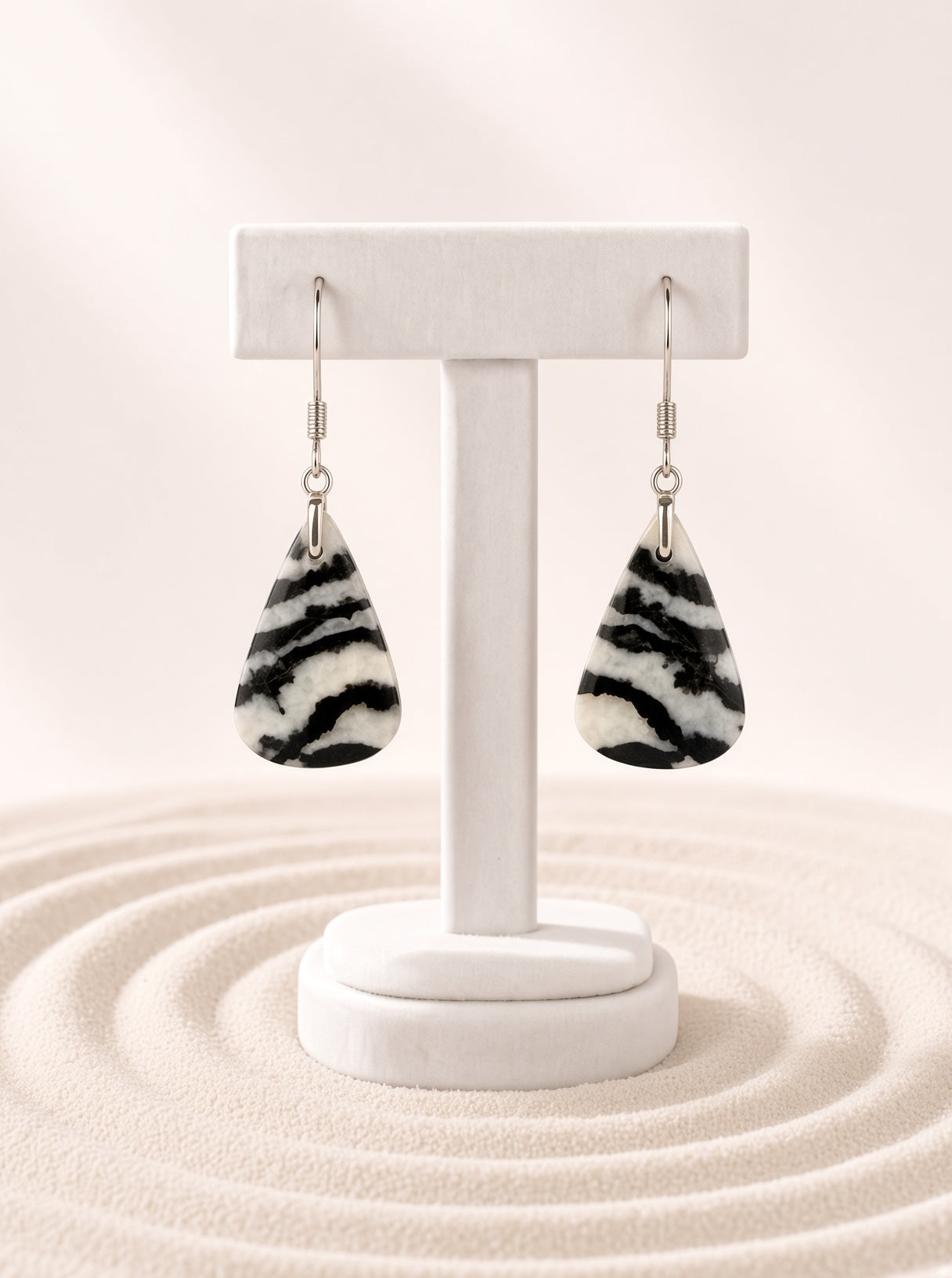 Zebra Jasper Earrings