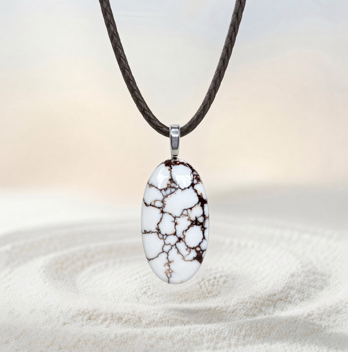 Wild Horse Magnesite Pendant Necklace