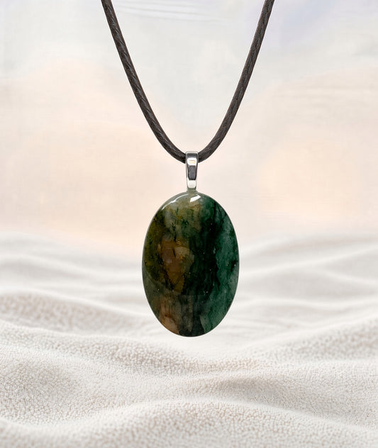 Green Aventurine Pendant Necklace