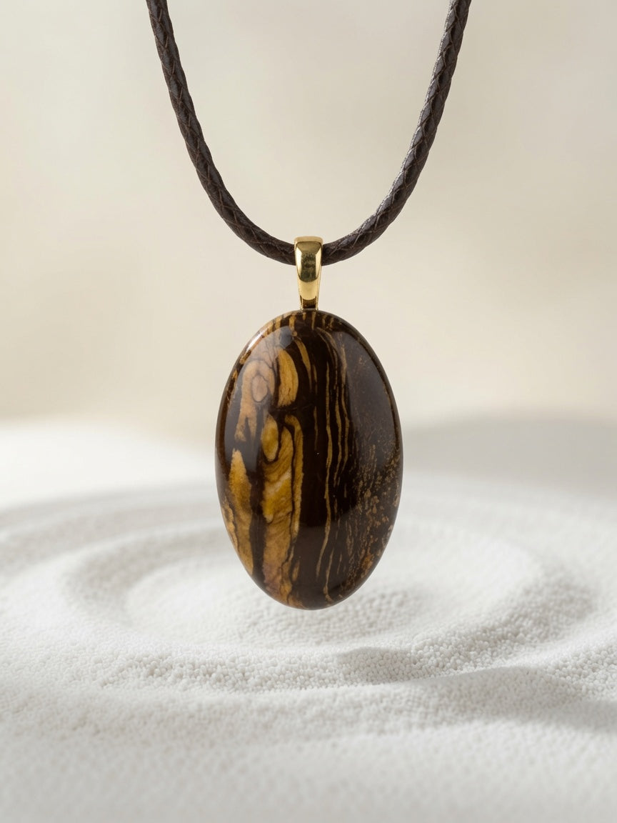 Outback Jasper Pendant Necklace