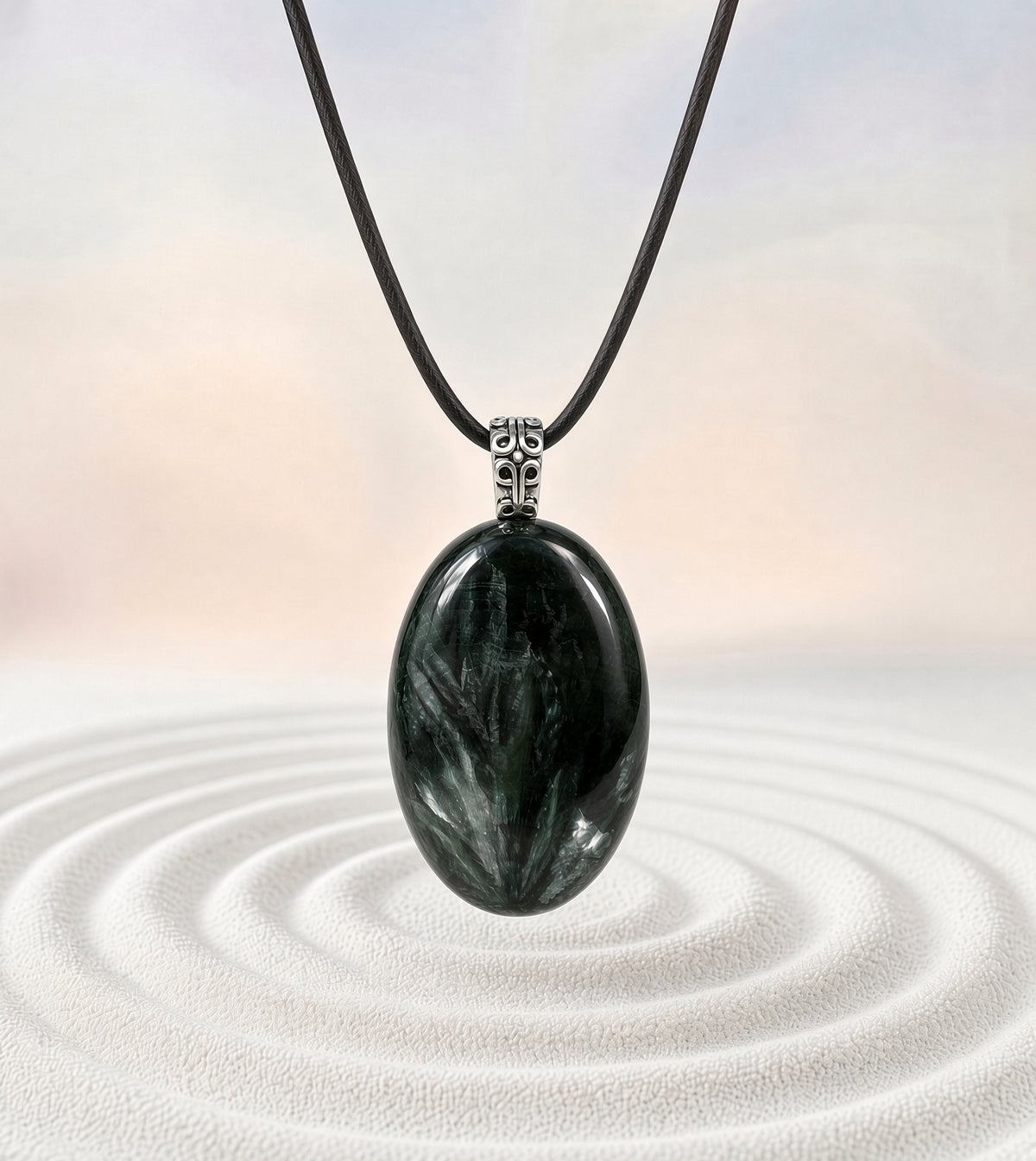Seraphinite Pendant Necklace