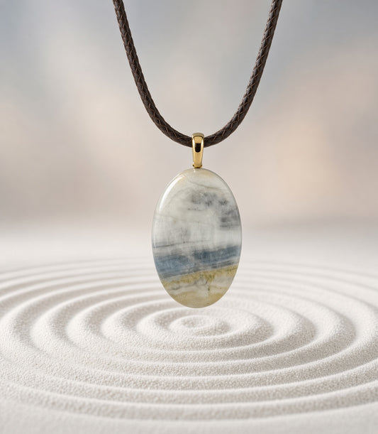 Scheelite Pendant Necklace
