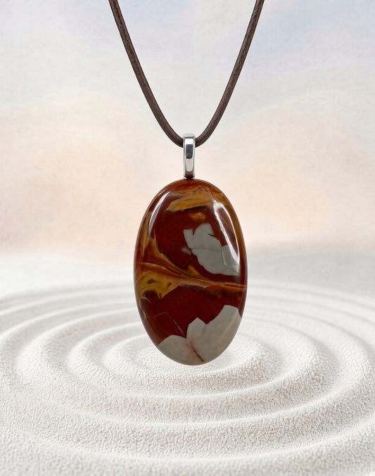Noreena Jasper Pendant Necklace