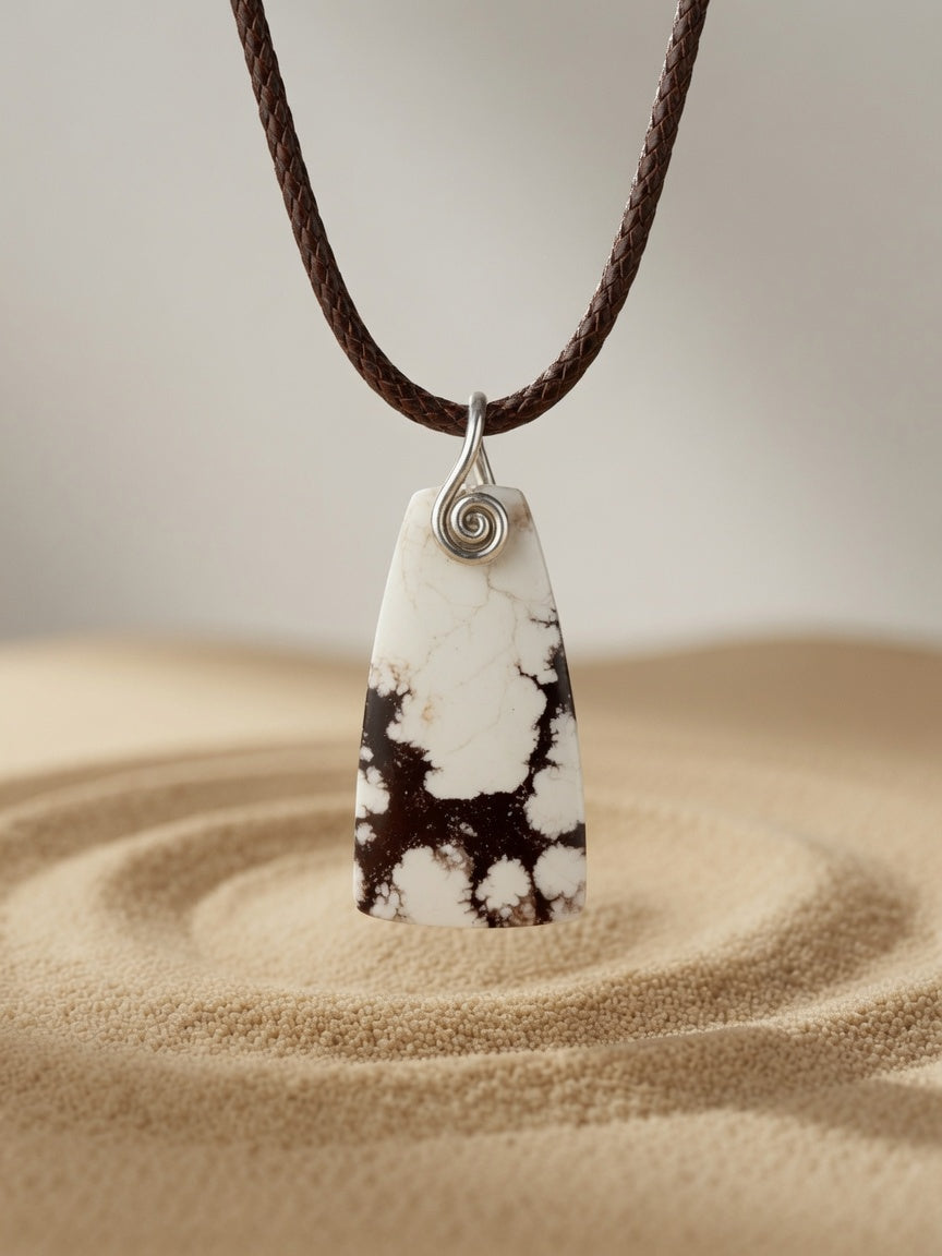 Wild Horse Magnesite Pendant Necklace