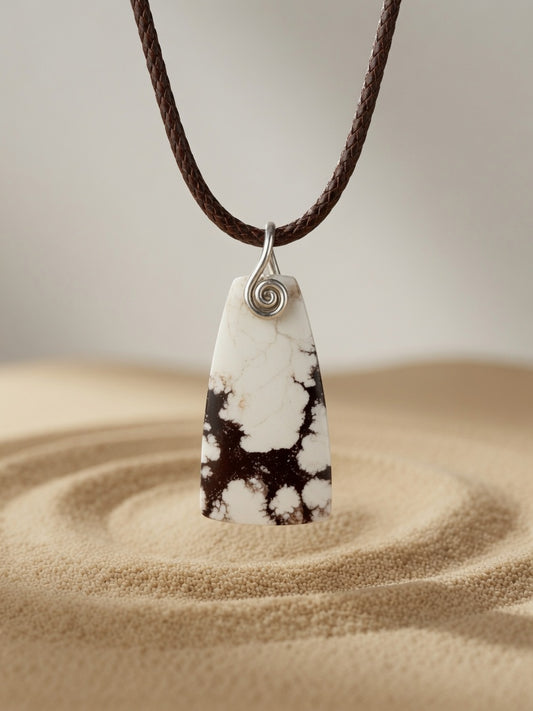 Wild Horse Magnesite Pendant Necklace