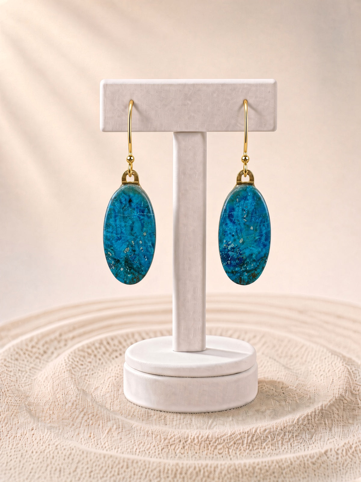 Chrysocolla Earrings
