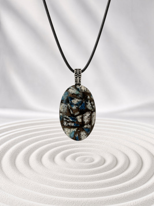 K2 Jasper & Copper Pendant Necklace