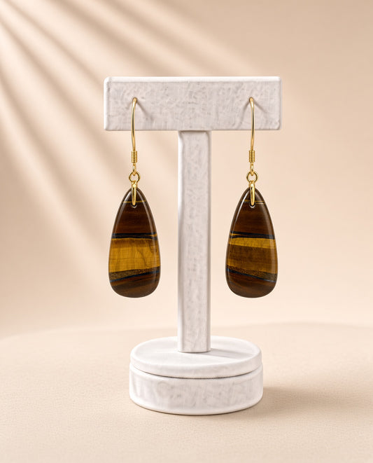 Tiger’s Eye Earrings