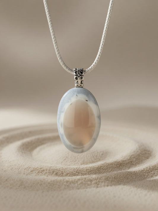 Owyhee Blue Opal Pendant Necklace