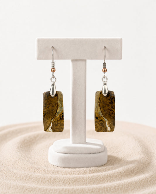 Cobra Jasper Earrings