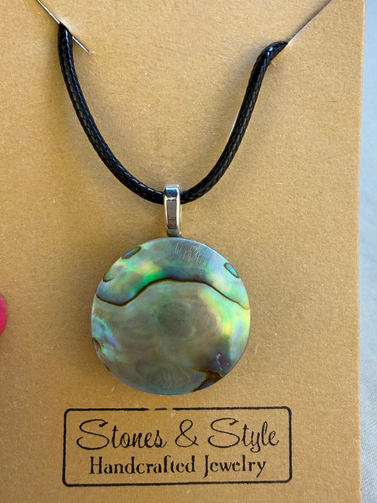Abalone Pendant Necklace