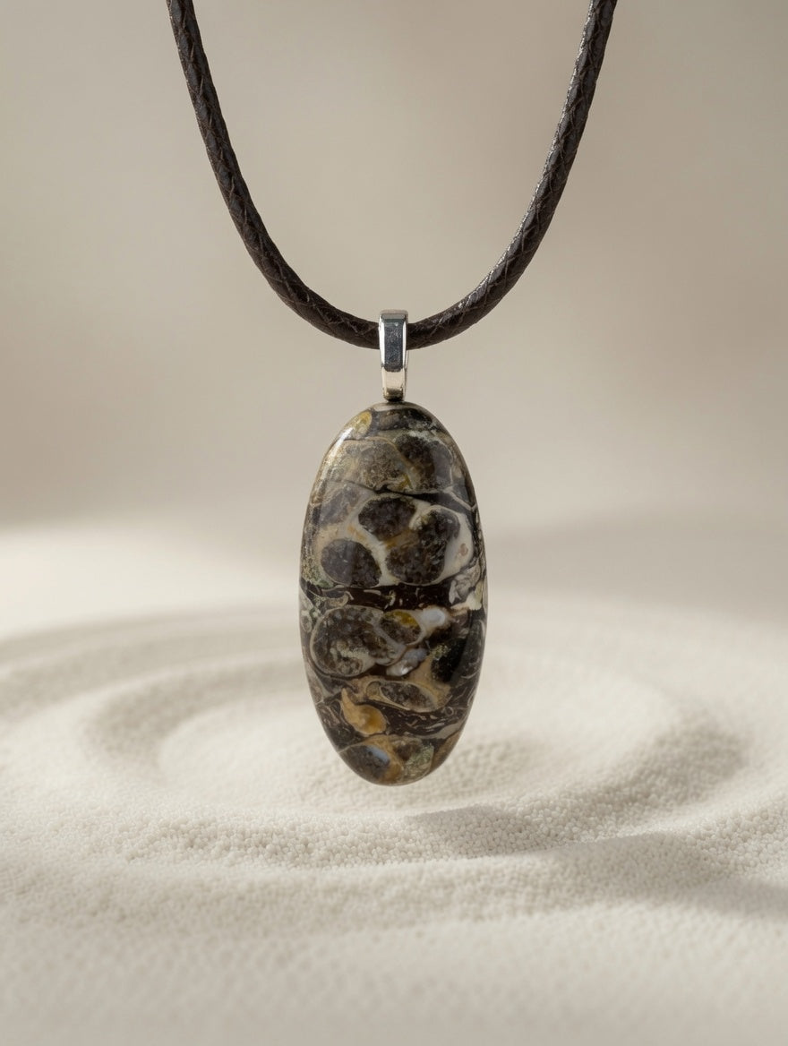 Turritella Pendant Necklace