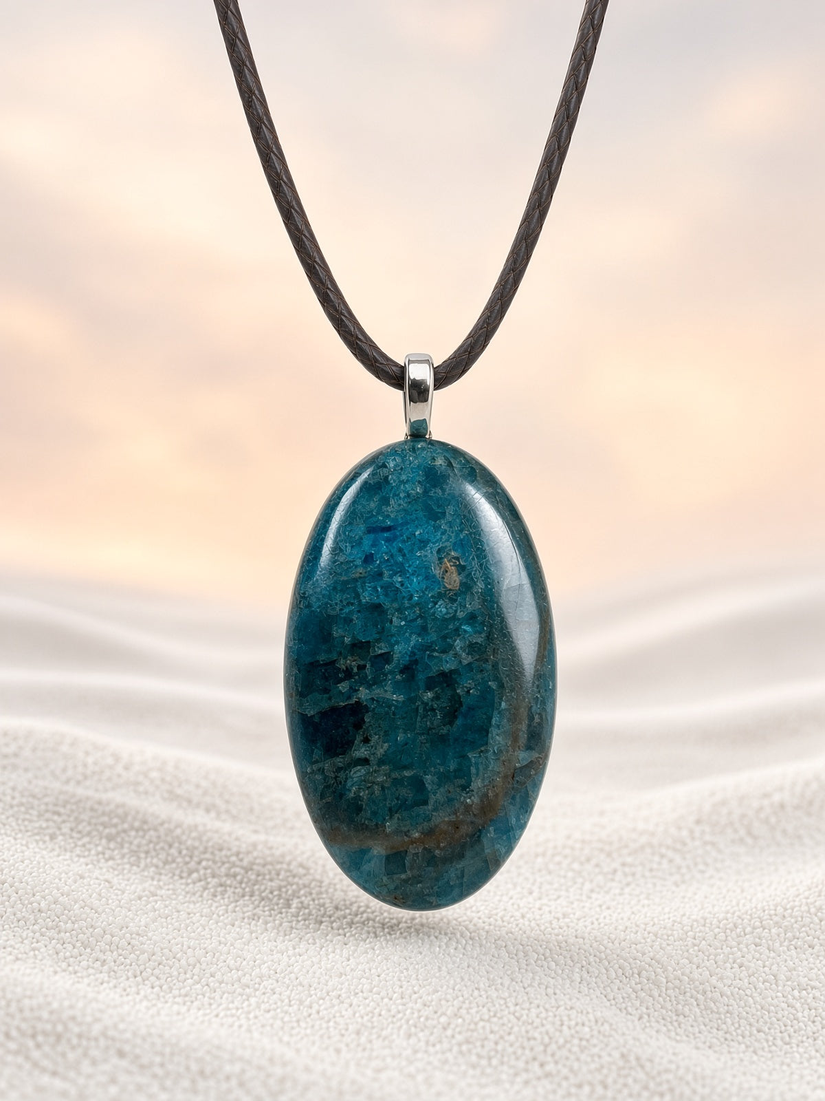 Apatite Pendant Necklace