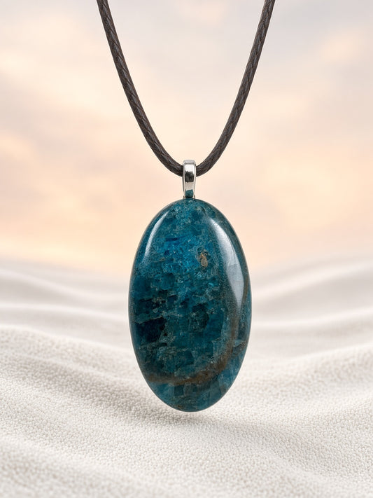 Apatite Pendant Necklace
