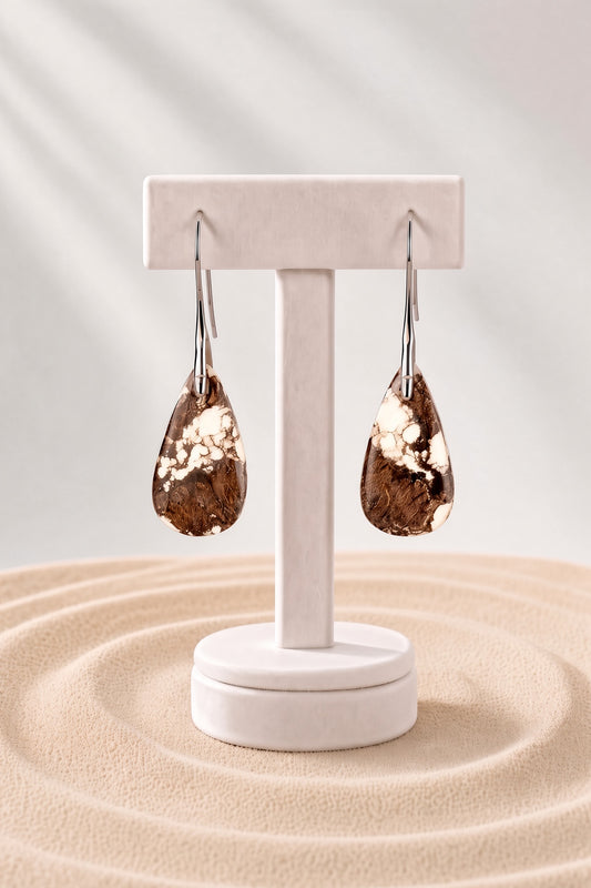 Wild Horse Magnesite Earrings