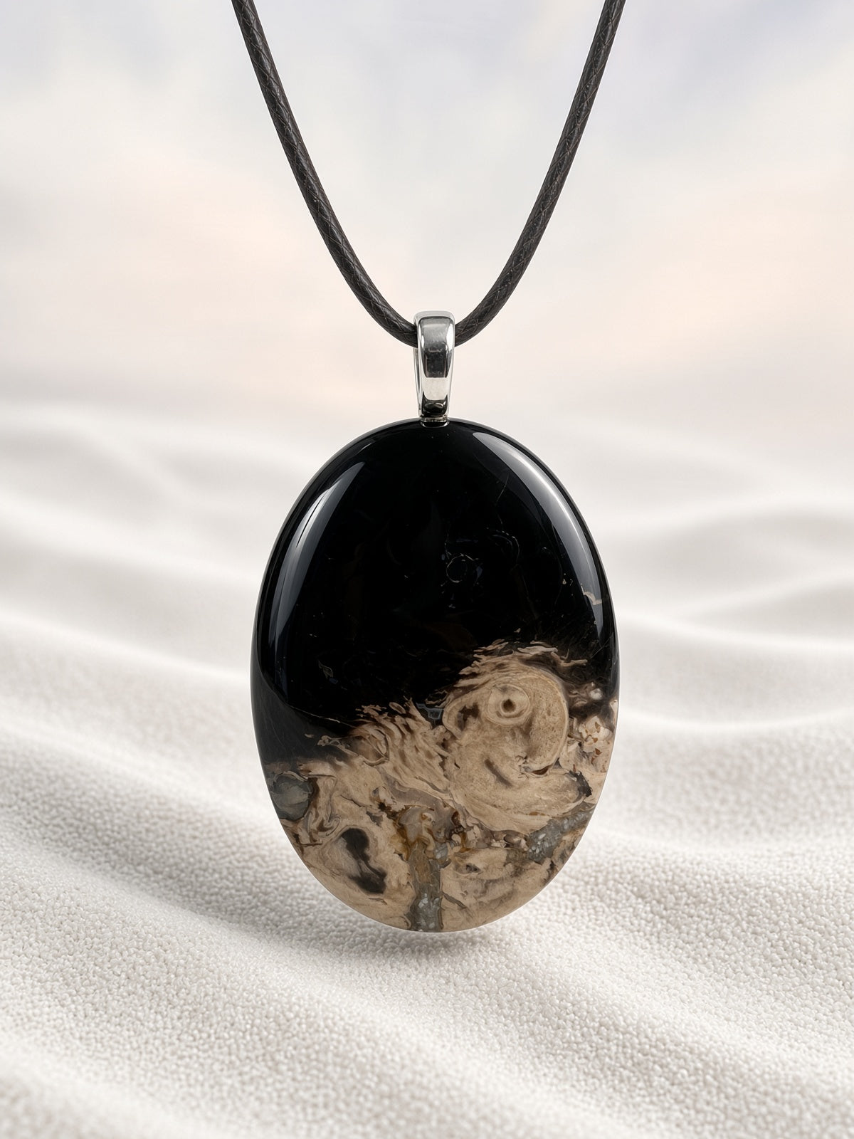 Palm Root Pendant Necklace