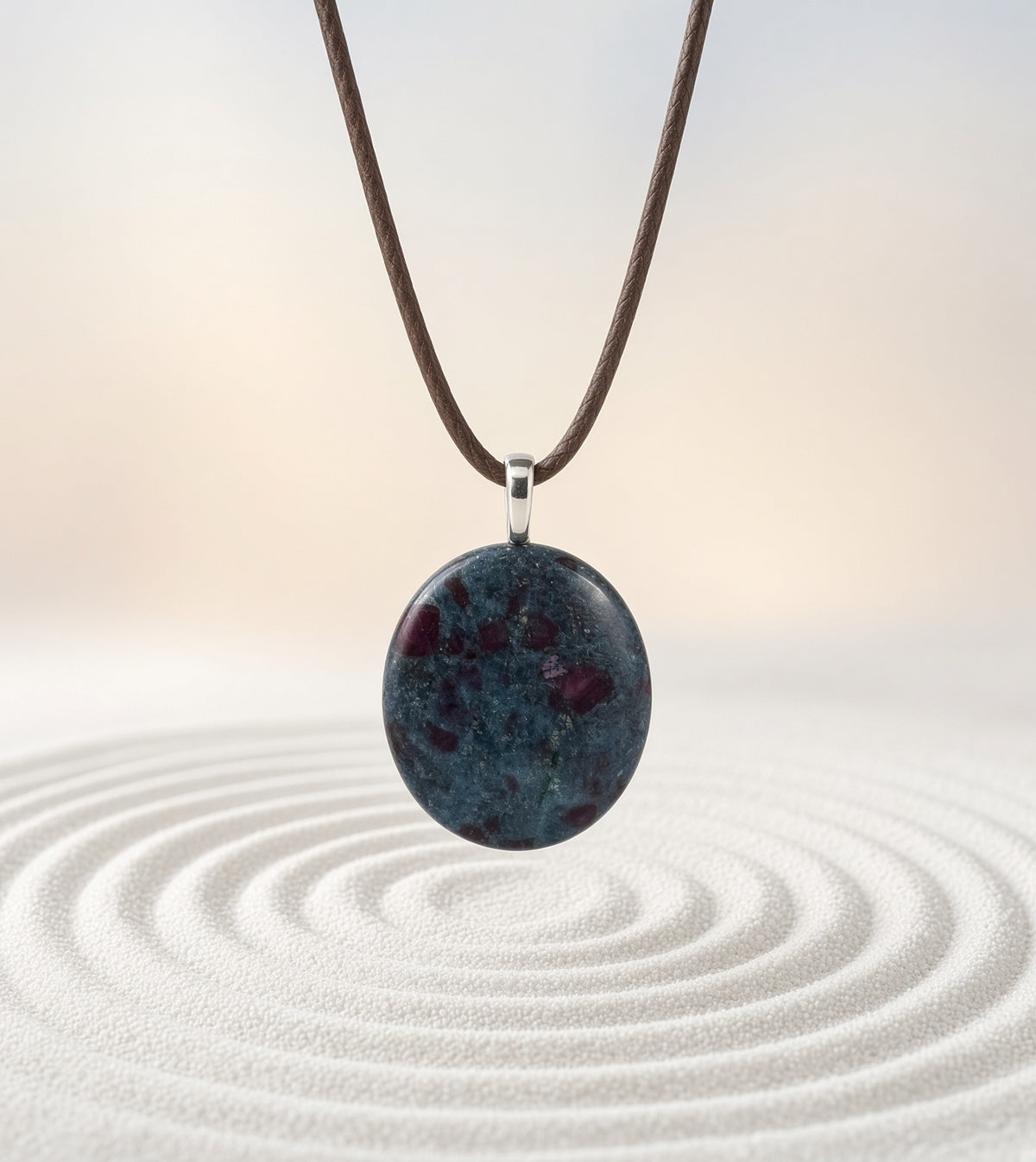 Ruby Kyanite Pendant Necklace
